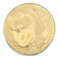 1/20oz Gold Coin Panda China