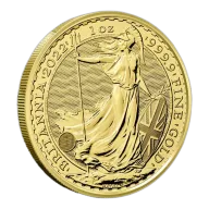 2022 1 oz British Gold Britannia Coin