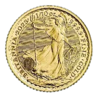 1/10oz Gold Coin Britannia 2014-2024 UK