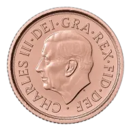 Half Sovereign Coin KCIII Memorial 2022 UK