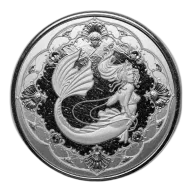 1 oz Mermaid Silver Coin