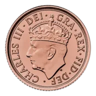 Half Sovereign Coin KCIII Coronation UK