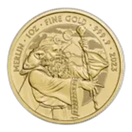 1oz Gold Coin Merlin UK