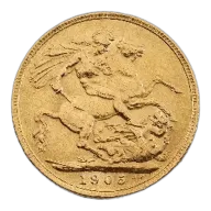Sovereign Coin King Edward VII UK