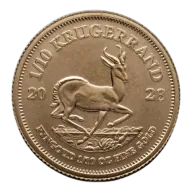 1/10 oz South African Mint Krugerrand Gold Coin