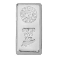 10 oz New Zealand Mint Silver Bar