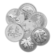 1/2 oz Silver Coin - Random Sovereign Mint - Secondary Market