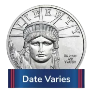 1/4 oz American Platinum Eagle Platinum Coin