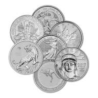 1 oz Platinum Coin .9995 Fine - Random Brand - Secondary Market