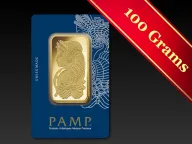 100g Fortuna Gold Bar