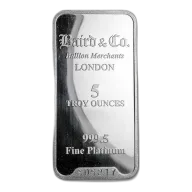 5 oz Platinum Bar