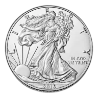 2016 Silver American Eagle - BU