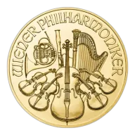 1/10th oz Austrian Gold Philharmonic Coin (Random Years)