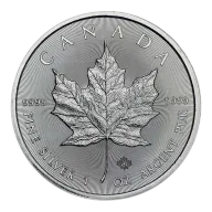 2016 $5 Silver Canadian Maple Leaf 1 oz Brilliant Uncirculated