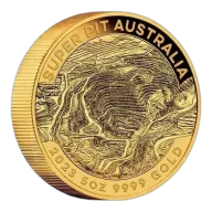 2023 Perth Mint Gold Super Pit Coin 5oz