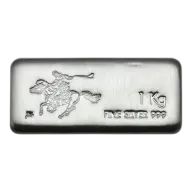 1 Kilo SilverTowne Pony Silver Bar