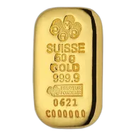 50g PAMP Suisse Gold Bar