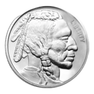 1 oz Silver Buffalo Silver Round