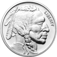 Silver Buffalo Round