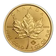 2017 Canada 1 oz Gold Maple Leaf BU