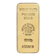 1 Kilo Heraeus Gold Bar
