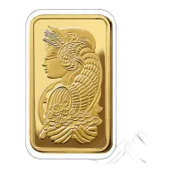 50 gram PAMP Suisse Lady Fortuna Gold Minted Bar