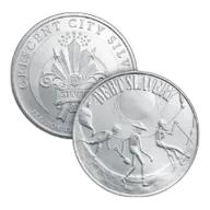 1 oz Debt Slavery BU Silver Round
