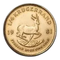 1981 South Africa 1/4 oz Gold Krugerrand BU