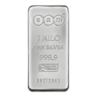1 Kilo Silver Bar