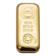 10oz ABC Gold Cast Bar