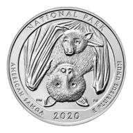 2020 National Park of American Samoa ATB 5 oz Silver Coin - America The Beautiful