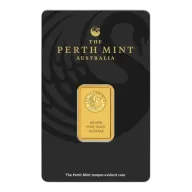 10g Perth Mint Gold Minted Bar