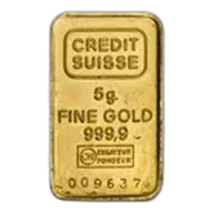 5 gram Gold Bar - Secondary Market