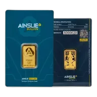 10g Ainslie Minted Gold Bar - Diwali