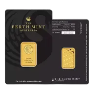 10g Minted Gold Bar Perth Mint