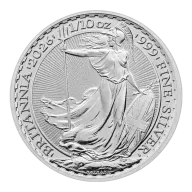 2026 UK Britannia 1/10oz Silver Coin