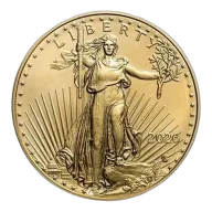 2026 1 Oz Gold American Eagle - BU
