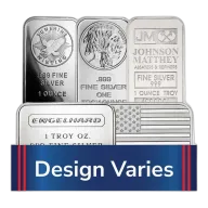 1-oz Silver Bar .999 Fine Secondary Market