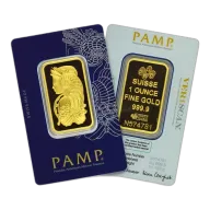 1 oz PAMP Suisse Gold Bar