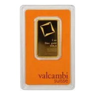 Valcambi Suisse 1-oz Gold Bar In Assay