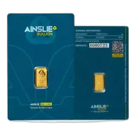 1g Ainslie Minted Gold Bar