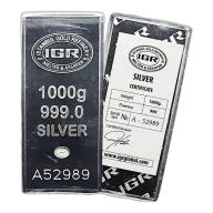 1 Kilo Generic .999 Silver Bar