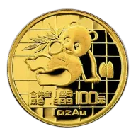 Chinese Gold Panda 1 Ounce 1989
