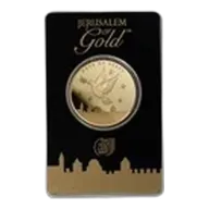 1 oz Gold Round - Holy Land Mint Dove of Peace (2024, In Assay)
