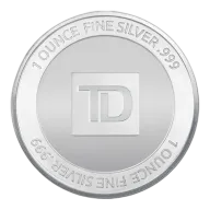 1 oz TD Silver Round