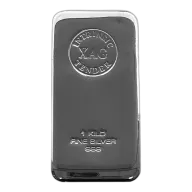 1kg Silver Cast Bar - Intrinsic Tender