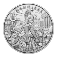 Silver Legendary Warrior Hannibal Round 1oz