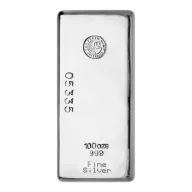 100oz Perth Mint Silver Bar