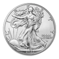 2022 1 oz American Silver Eagle Coin BU
