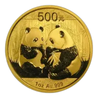 China 1 oz Gold Panda BU Sealed (Year Varies)